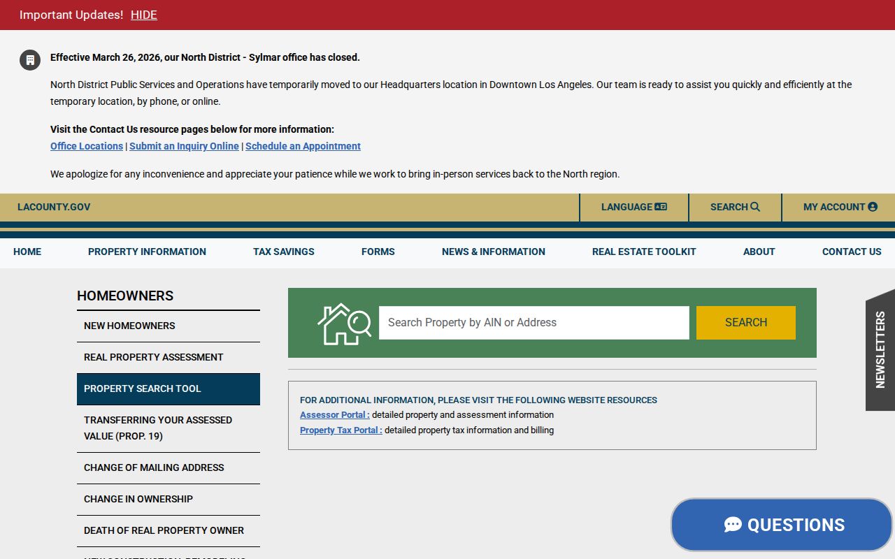 La Cañada Flintridge public records property search overview